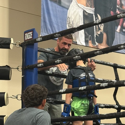 Titans training at Impact Martial Arts Academy