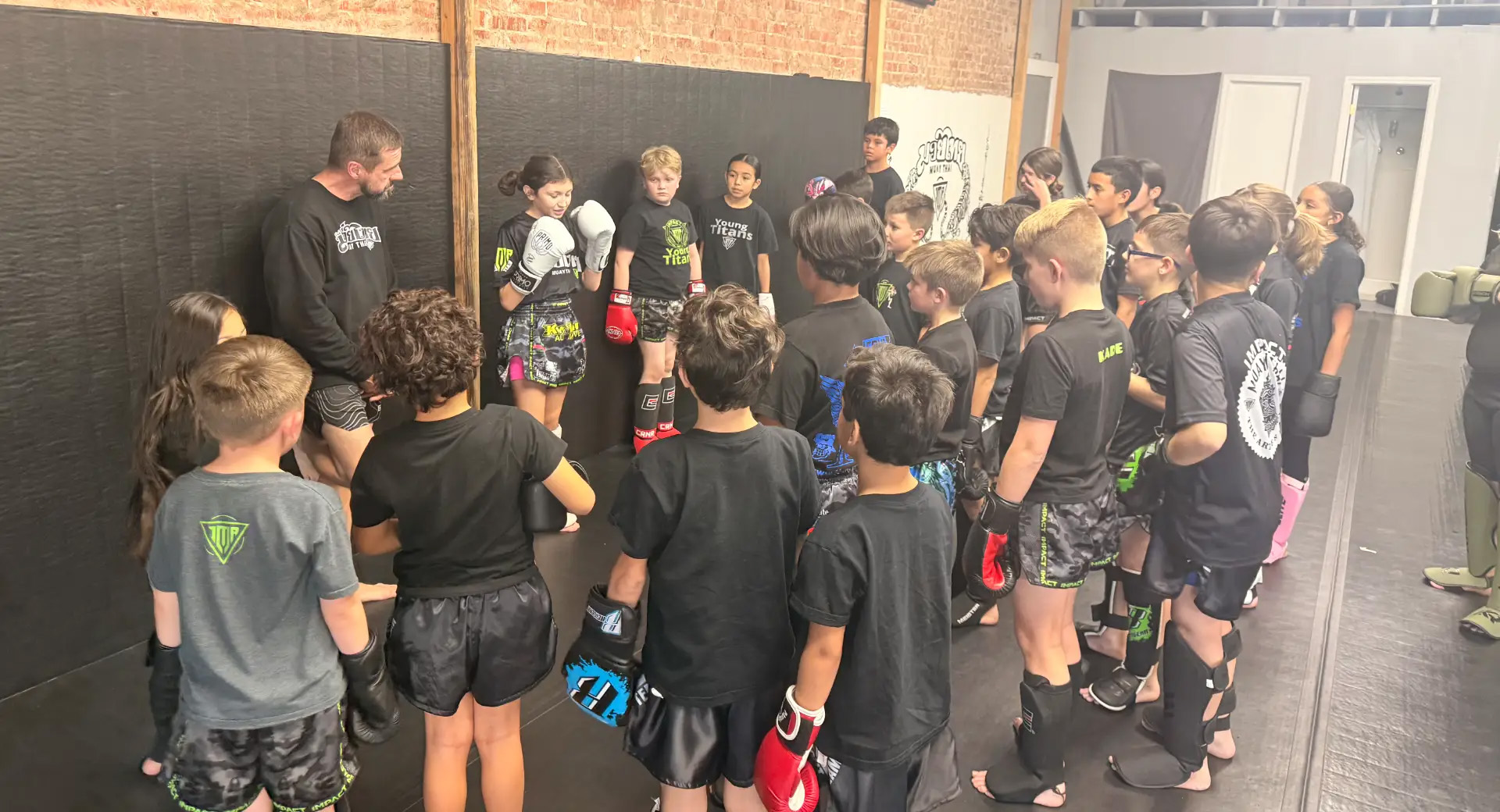 Titans kids program at Impact Martial Arts Academy
