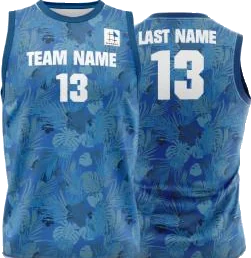 Aloha custom volleyball jersey, front and back