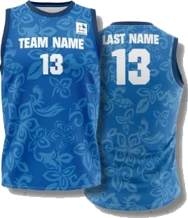 Daddy O's custom volleyball jersey, front and back