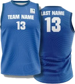 TopGraph custom volleyball jersey, front and back