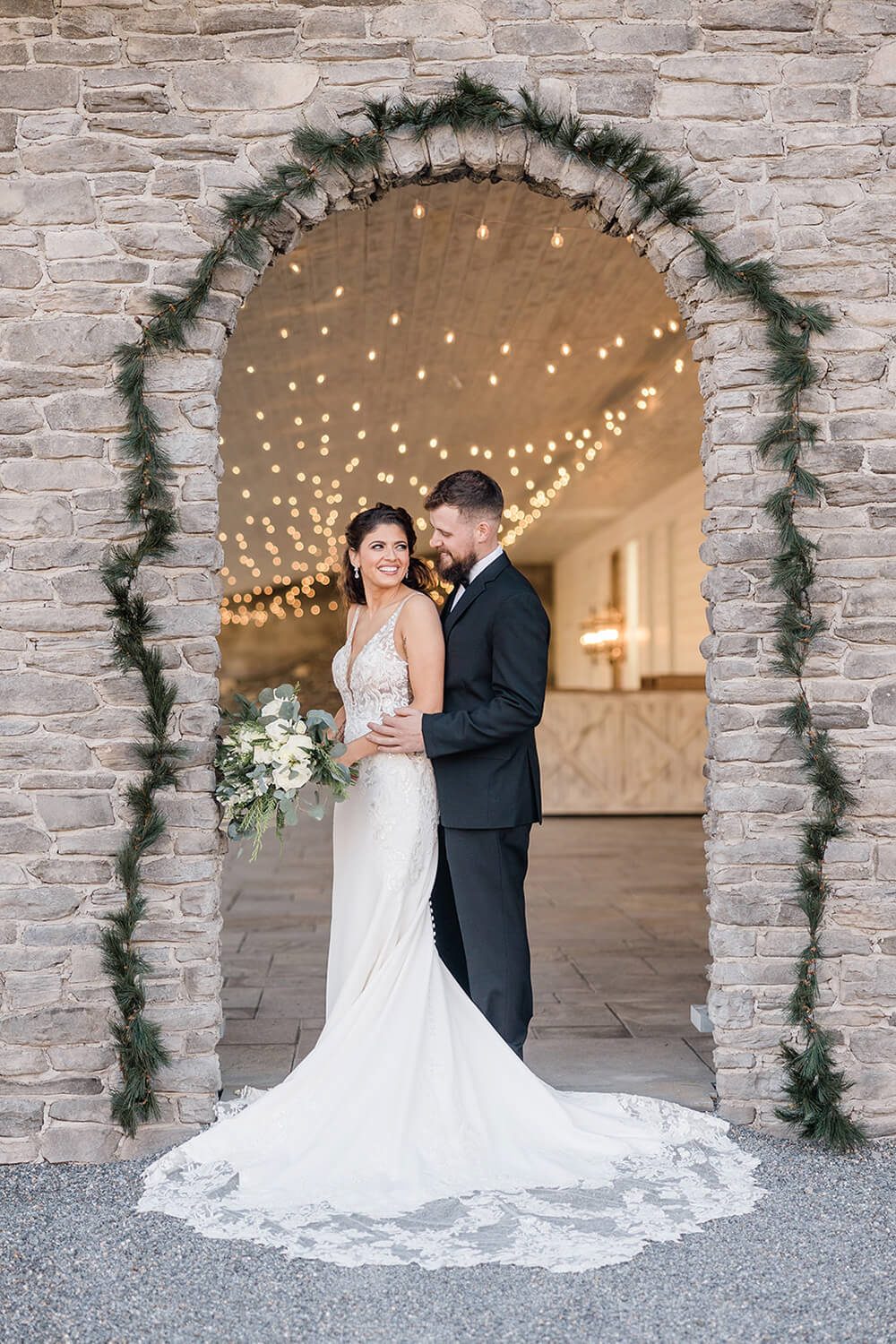 Wedding photo at The Sablewood — Gabby & Pete