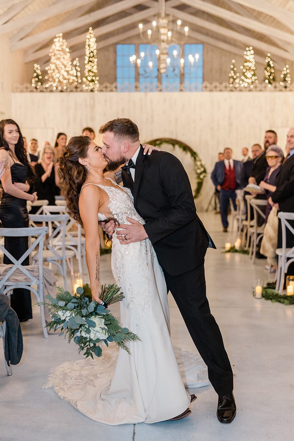 Wedding photo at The Sablewood — Gabby & Pete