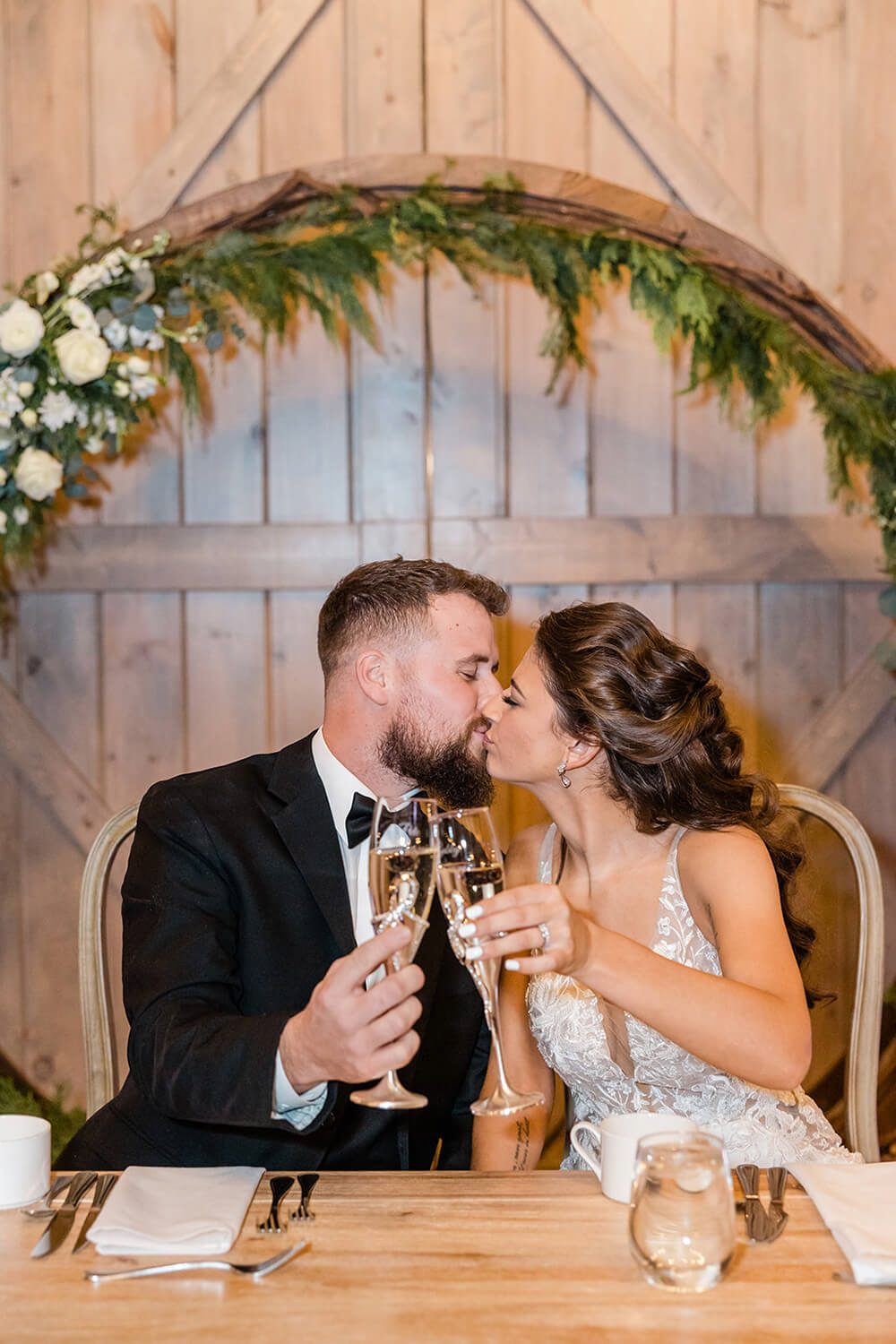 Wedding photo at The Sablewood — Gabby & Pete