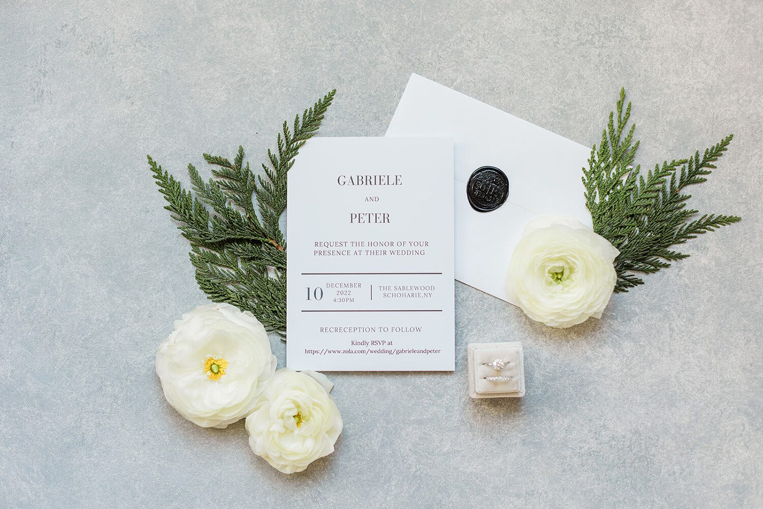 Wedding photo at The Sablewood — Gabby & Pete
