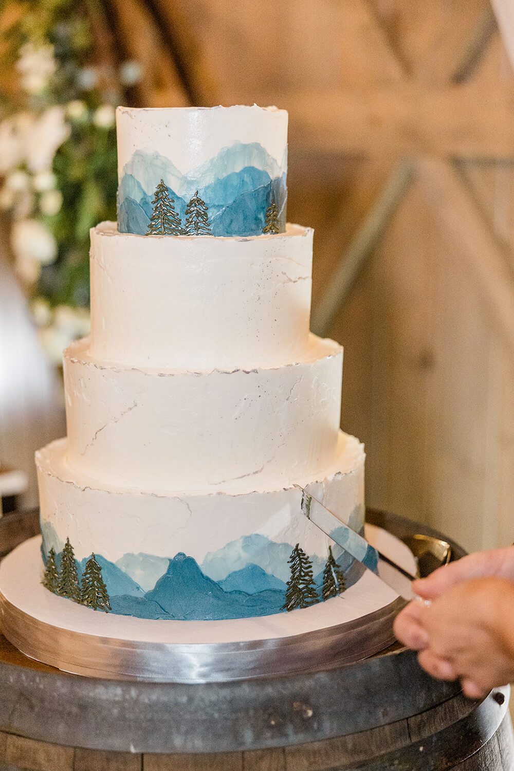 Wedding photo at The Sablewood — Gabby & Pete