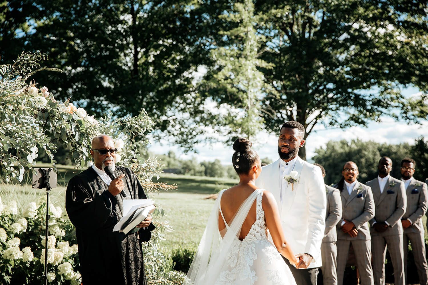 Wedding photo at The Sablewood — Amanda & Jean