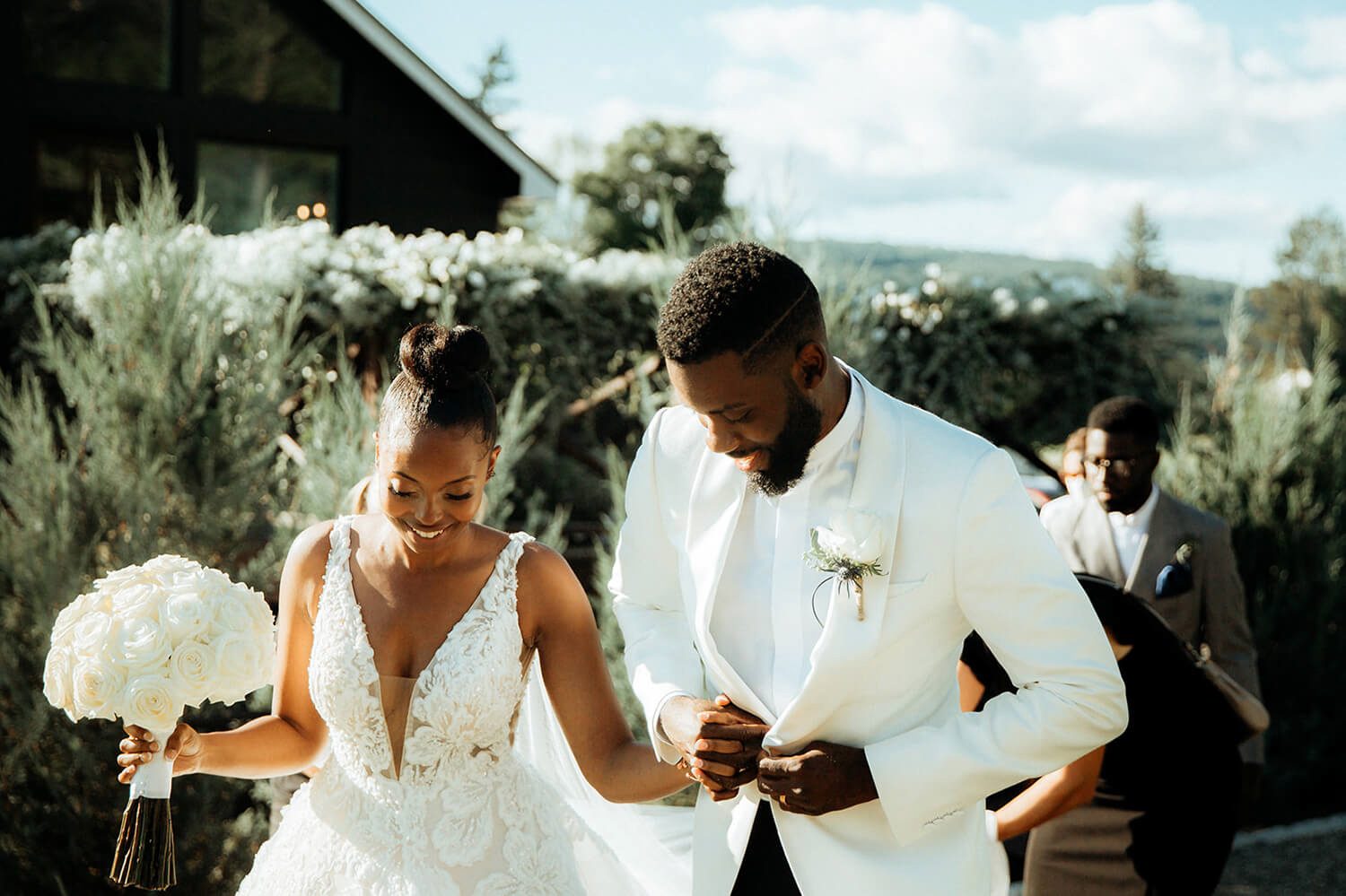 Wedding photo at The Sablewood — Amanda & Jean