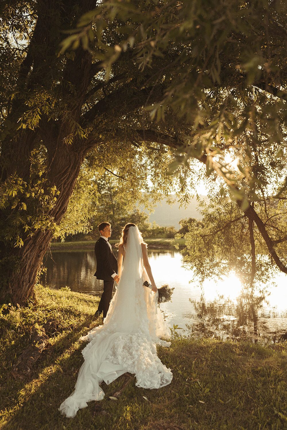Wedding photo at The Sablewood — Tyler & Cassidy