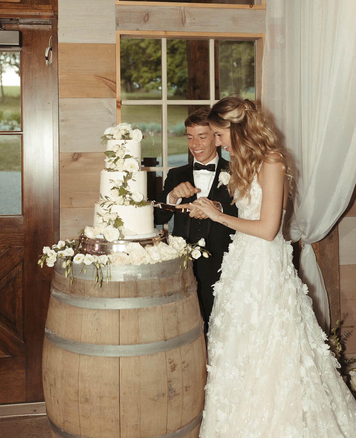 Wedding photo at The Sablewood — Tyler & Cassidy