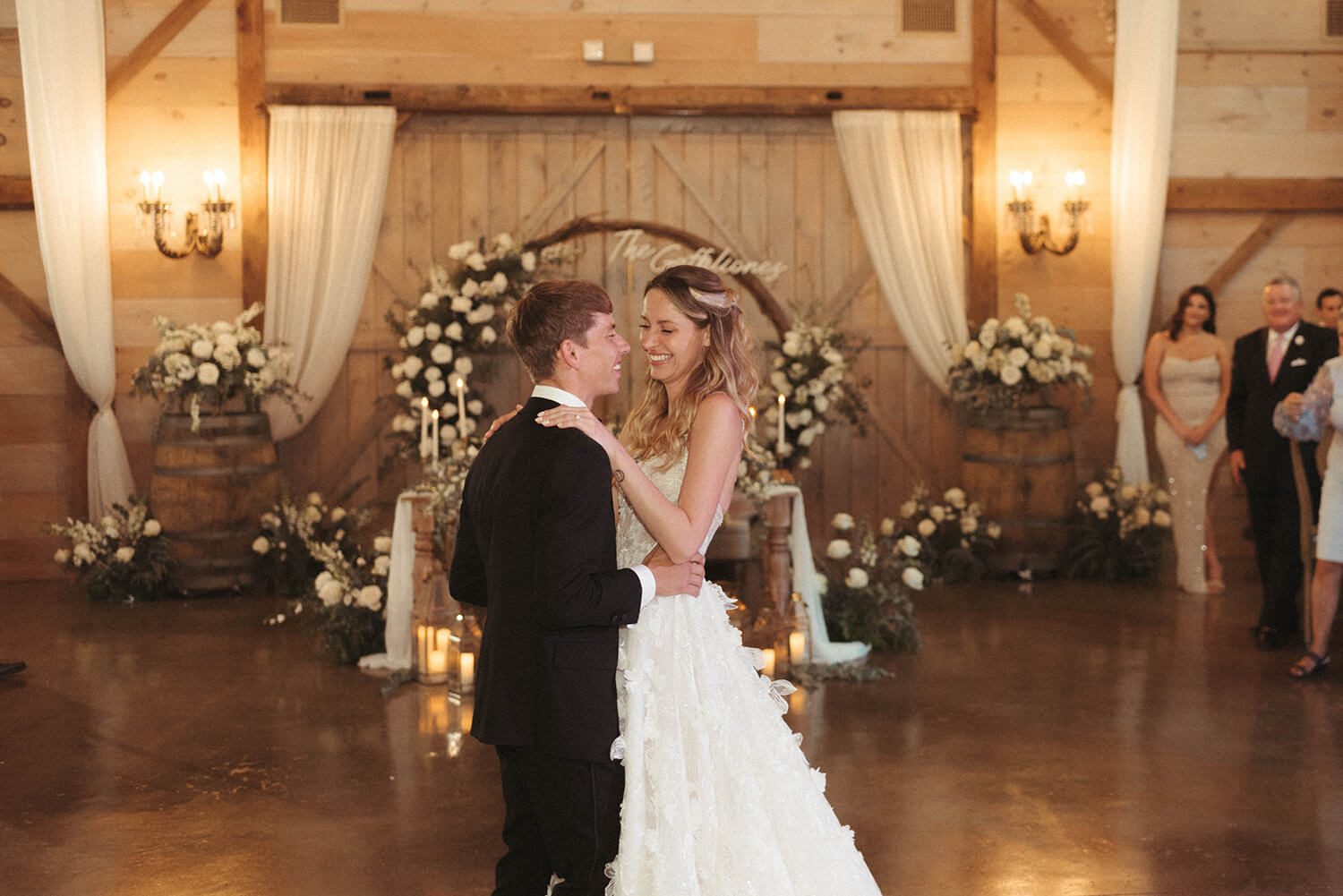 Wedding photo at The Sablewood — Tyler & Cassidy