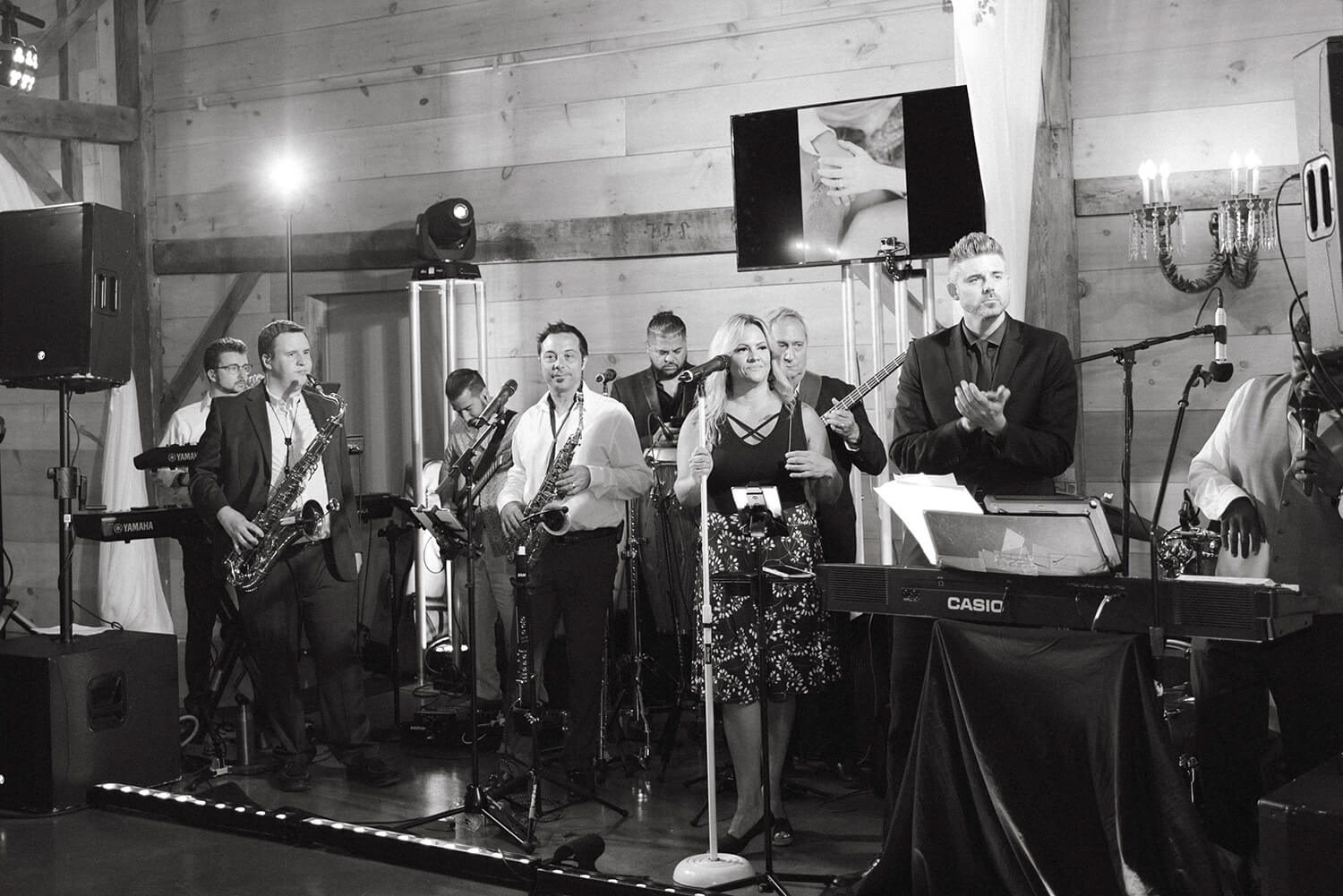 Wedding photo at The Sablewood — Tyler & Cassidy