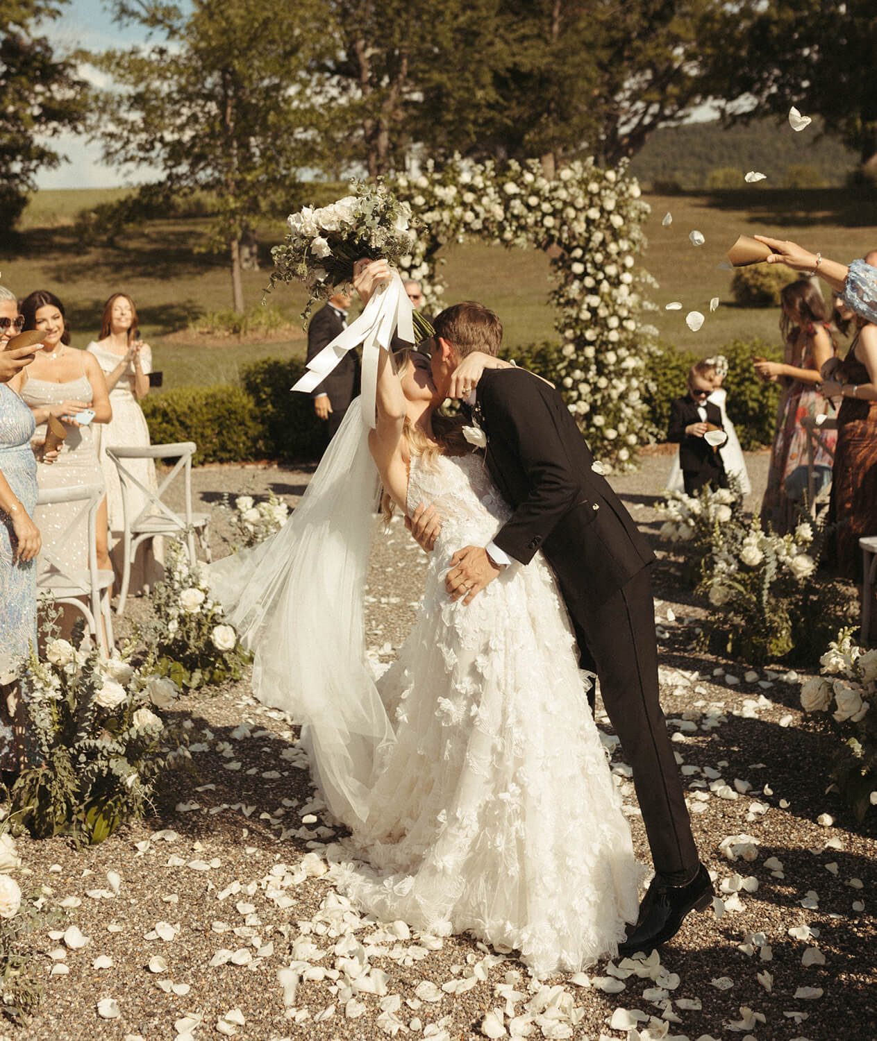 Wedding photo at The Sablewood — Tyler & Cassidy