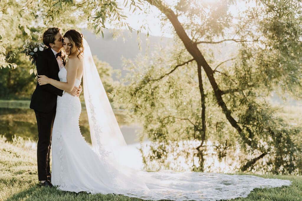 Wedding photo at The Sablewood — Pamela & Amberly