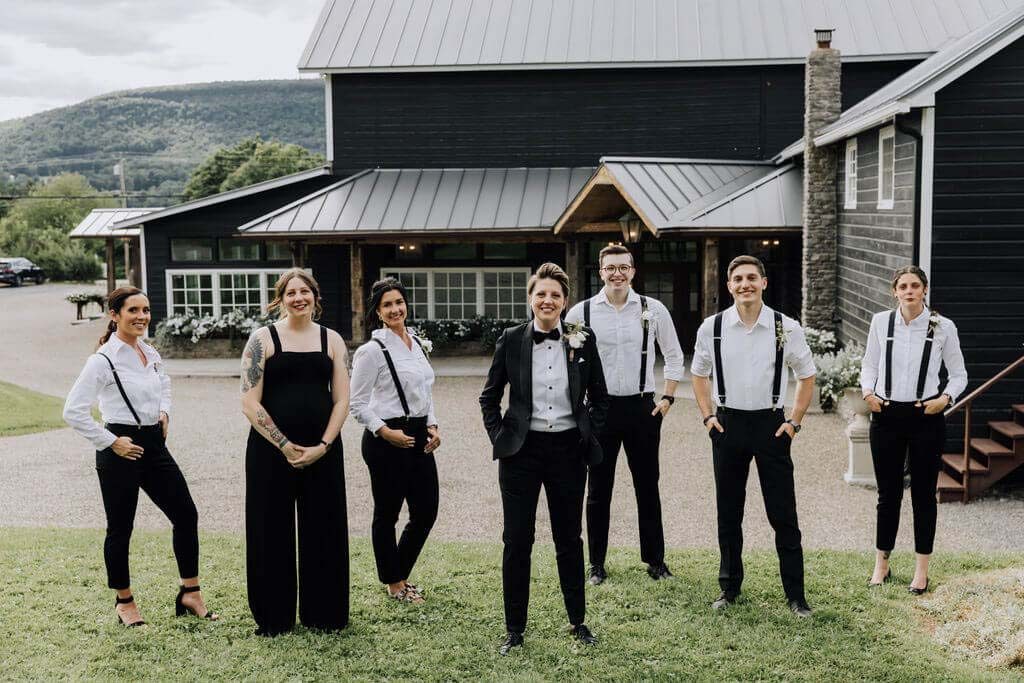 Wedding photo at The Sablewood — Pamela & Amberly