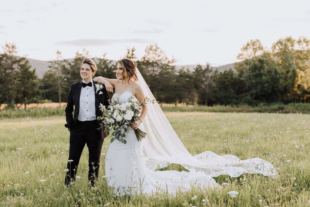 Wedding photo at The Sablewood — Pamela & Amberly