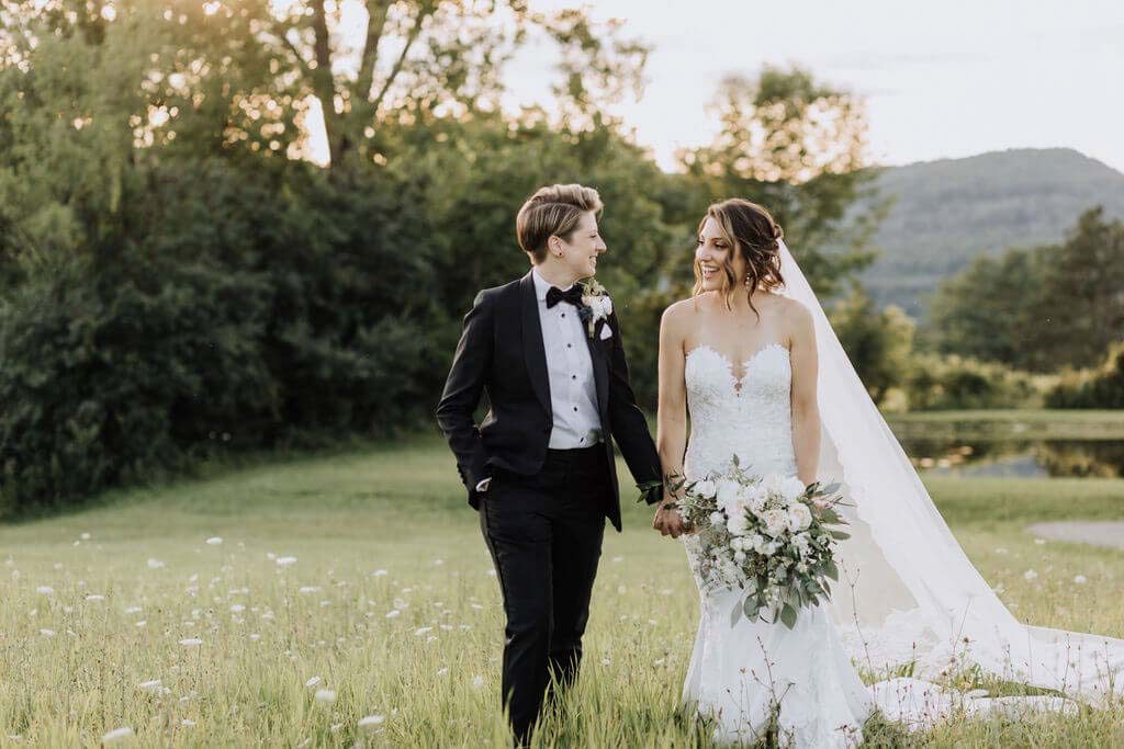 Wedding photo at The Sablewood — Pamela & Amberly