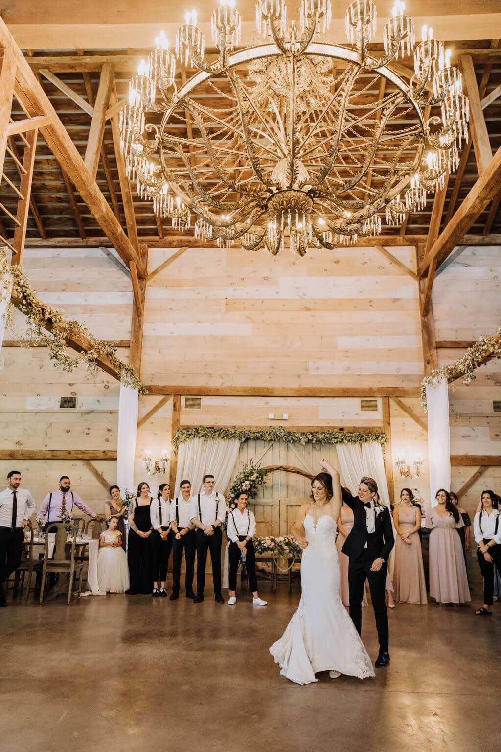 Wedding photo at The Sablewood — Pamela & Amberly