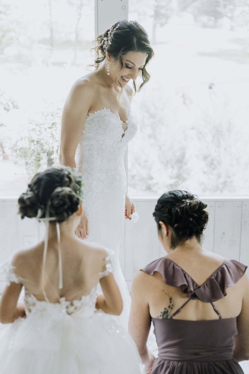 Wedding photo at The Sablewood — Pamela & Amberly