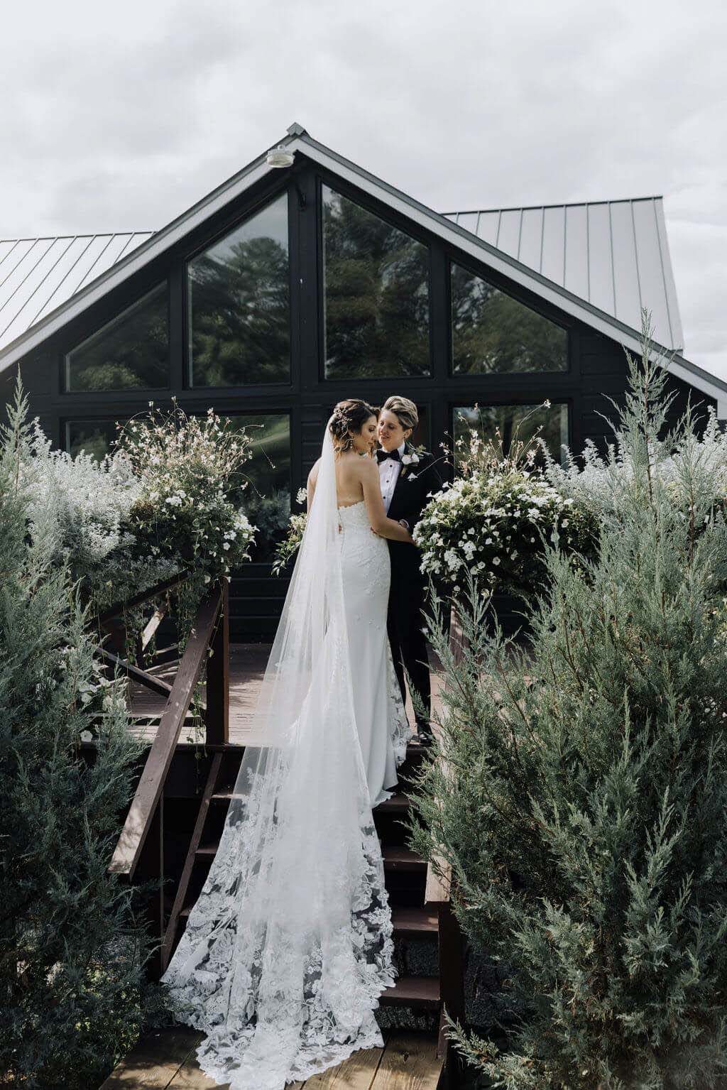 Wedding photo at The Sablewood — Pamela & Amberly