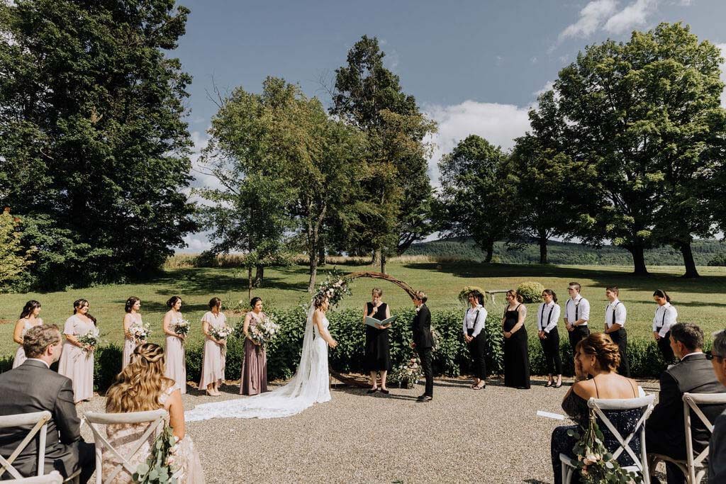 Wedding photo at The Sablewood — Pamela & Amberly