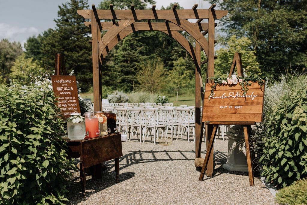 Wedding photo at The Sablewood — Pamela & Amberly