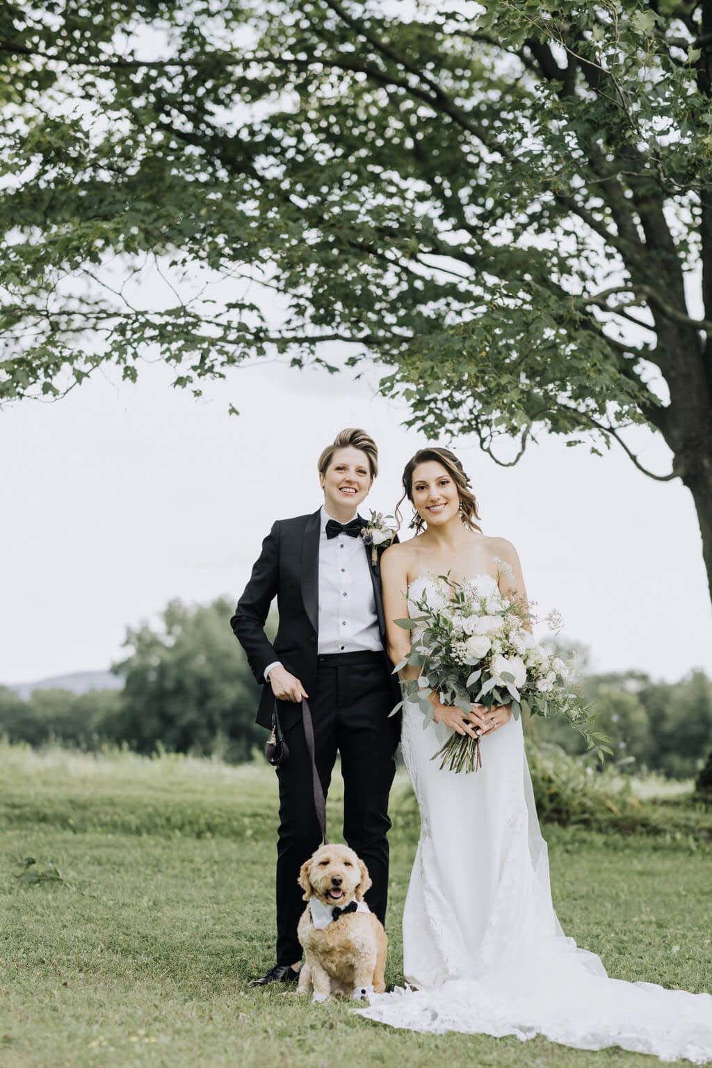 Wedding photo at The Sablewood — Pamela & Amberly