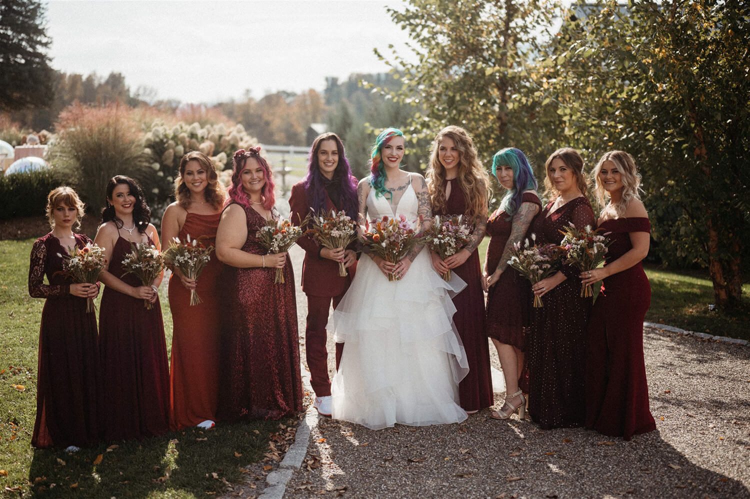 Wedding photo at The Sablewood — Allie & Nick