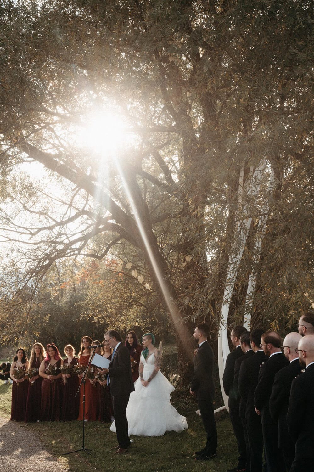 Wedding photo at The Sablewood — Allie & Nick