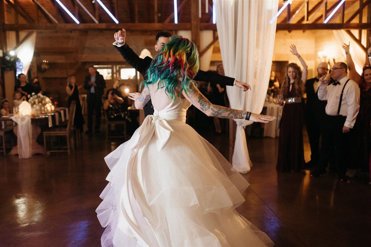 Wedding photo at The Sablewood — Allie & Nick