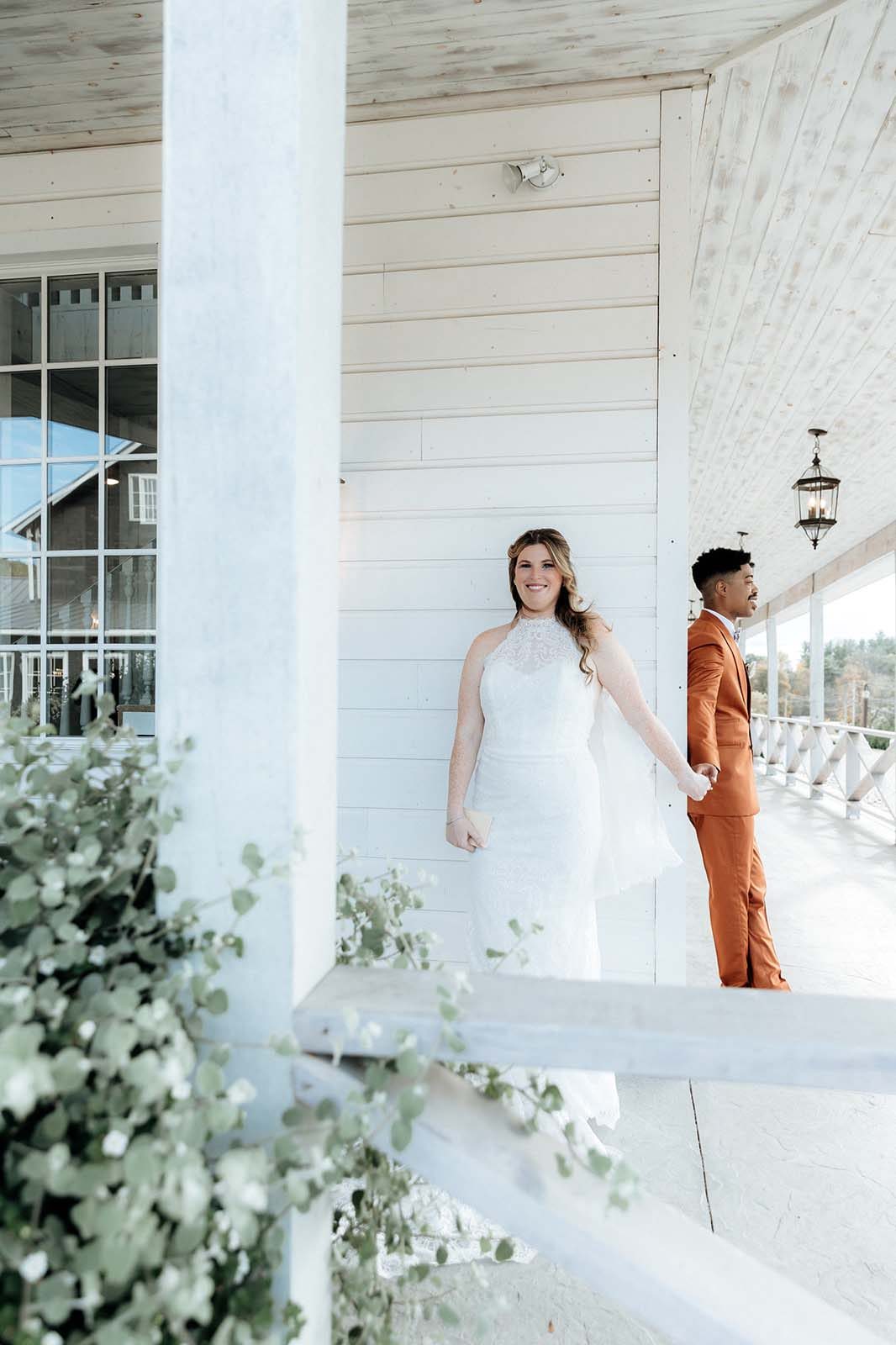 Wedding photo at The Sablewood — Christine & Shawn