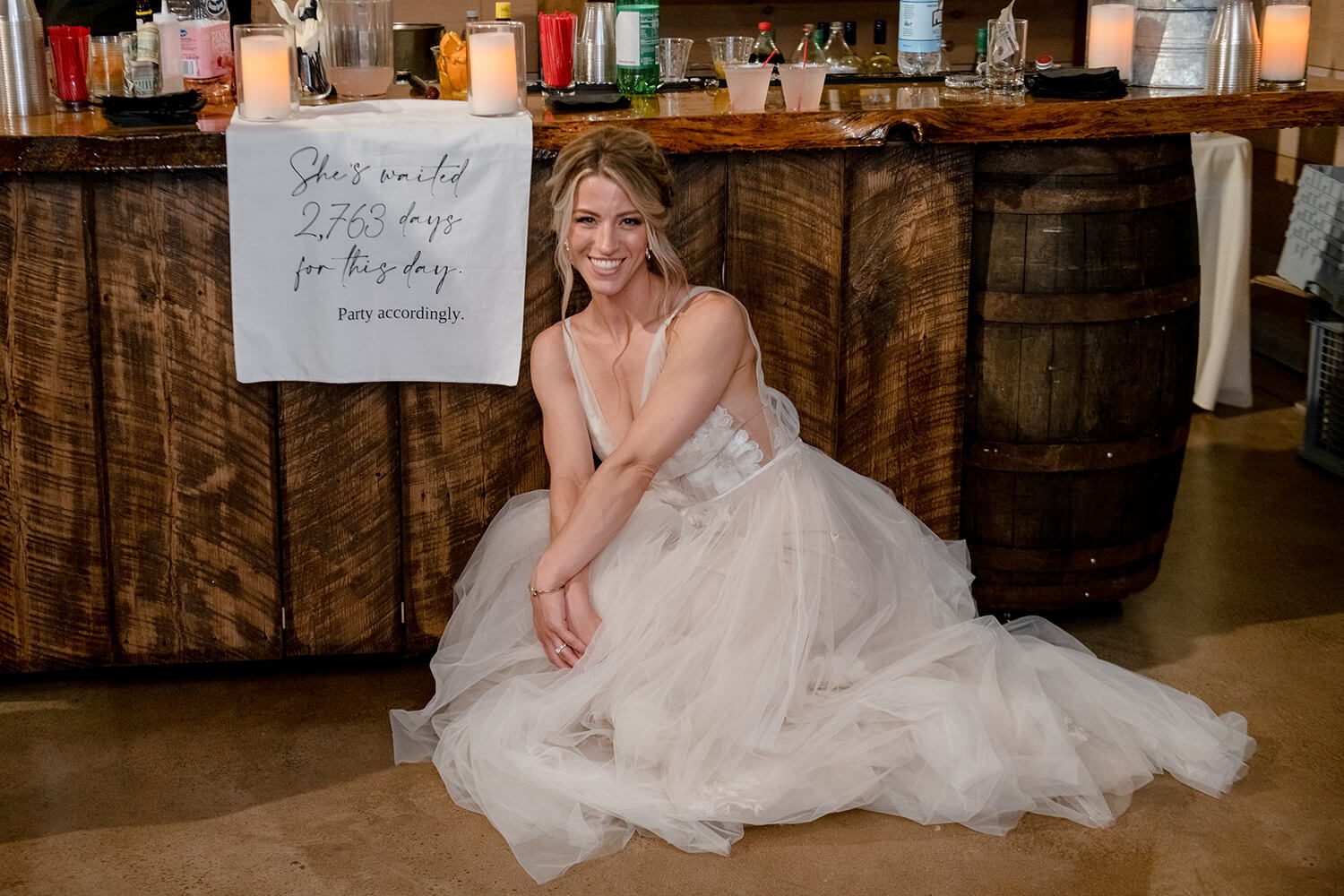 Wedding photo at The Sablewood — Brianna & Michael