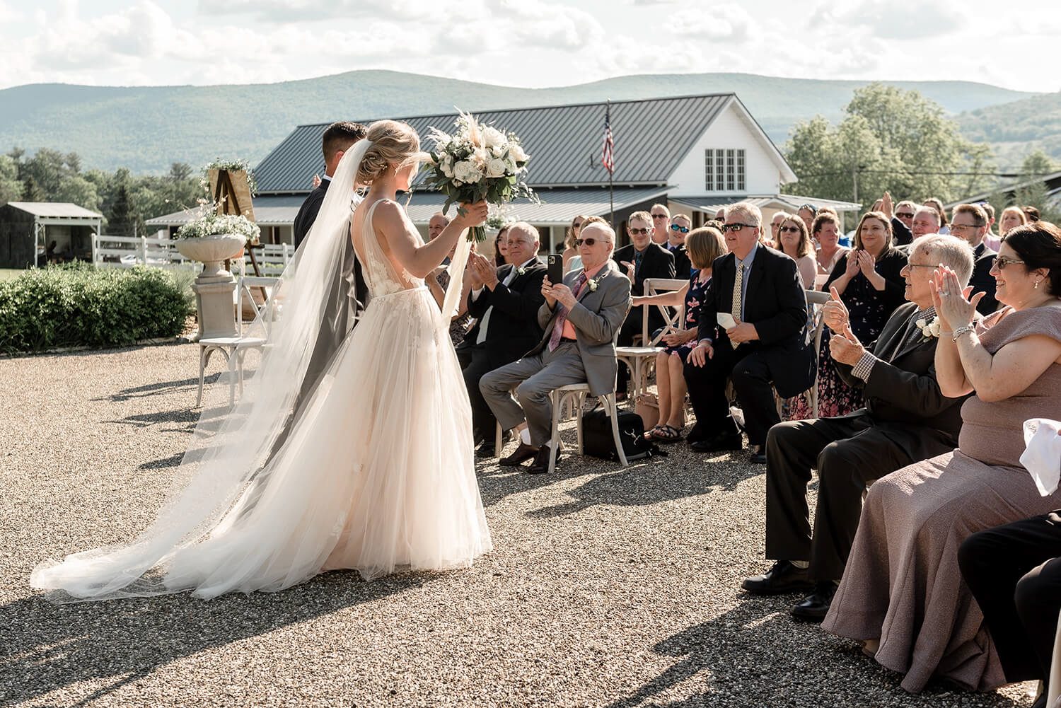 Wedding photo at The Sablewood — Brianna & Michael