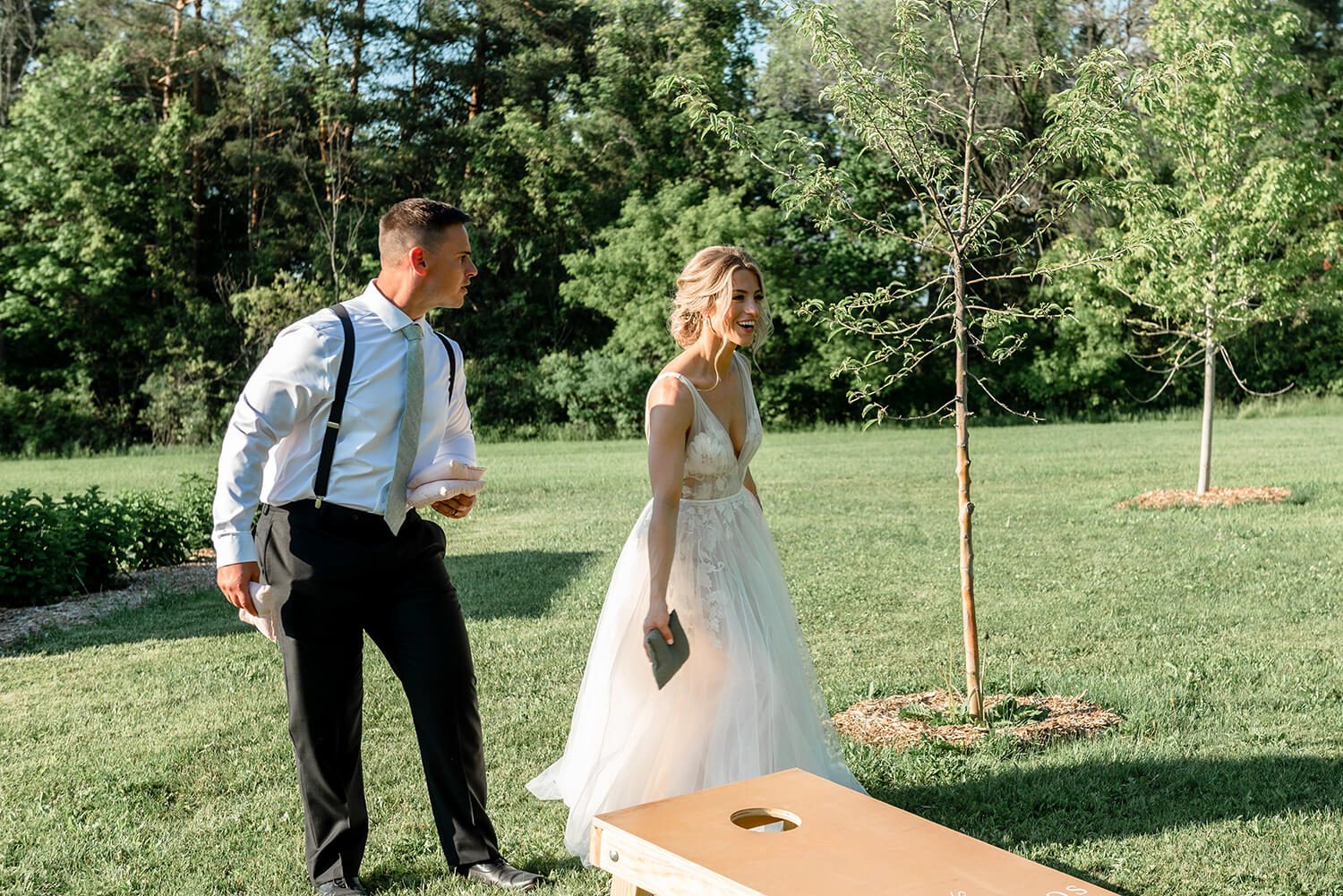 Wedding photo at The Sablewood — Brianna & Michael