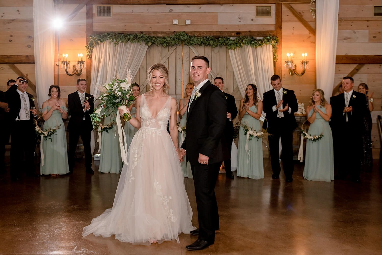 Wedding photo at The Sablewood — Brianna & Michael