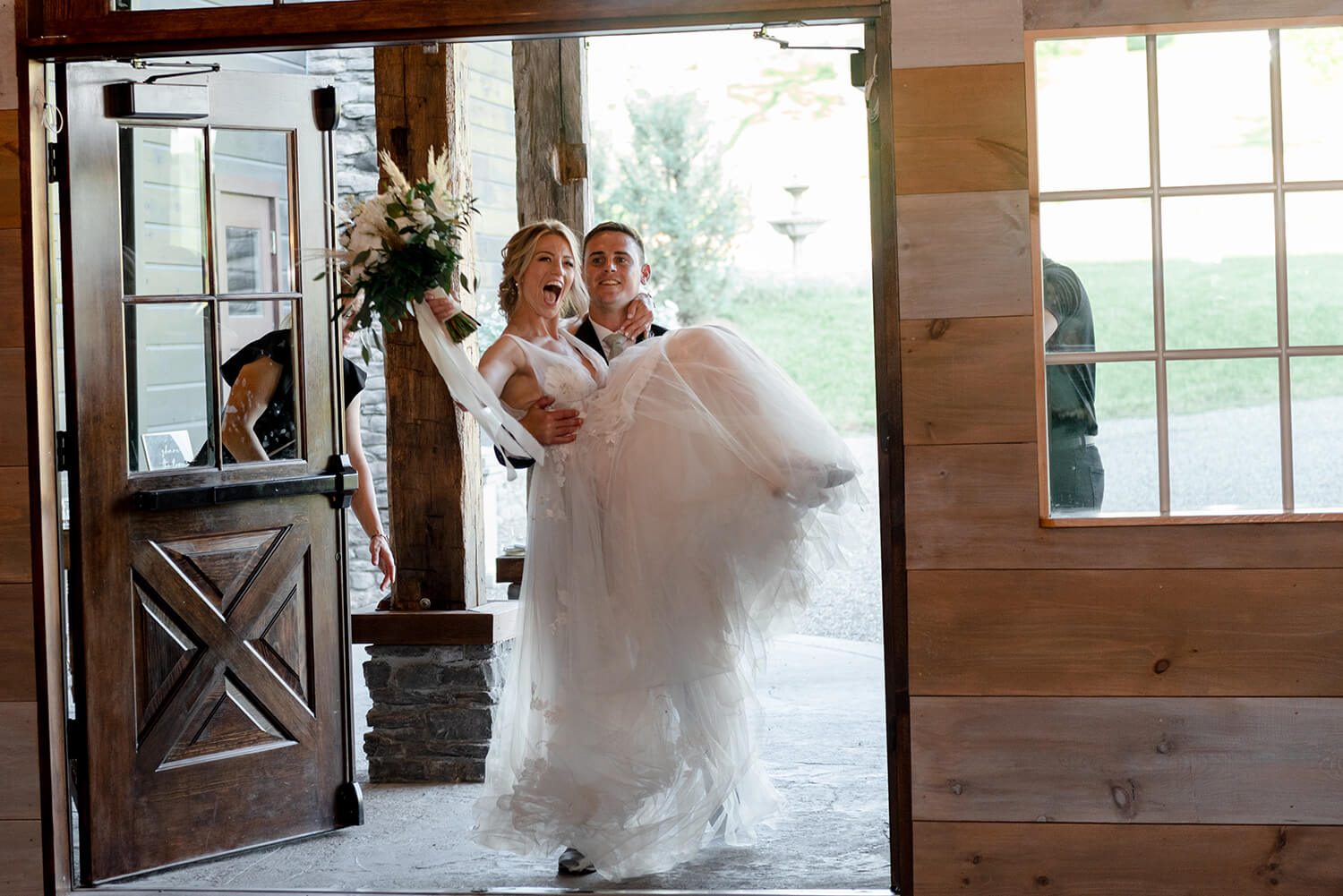 Wedding photo at The Sablewood — Brianna & Michael