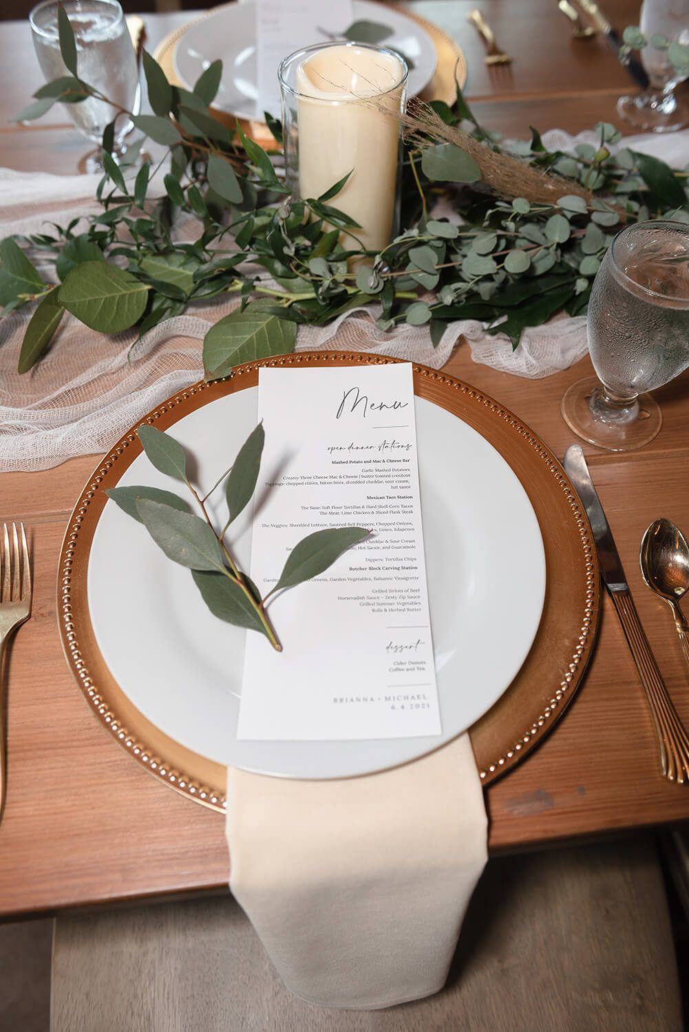 Wedding photo at The Sablewood — Brianna & Michael