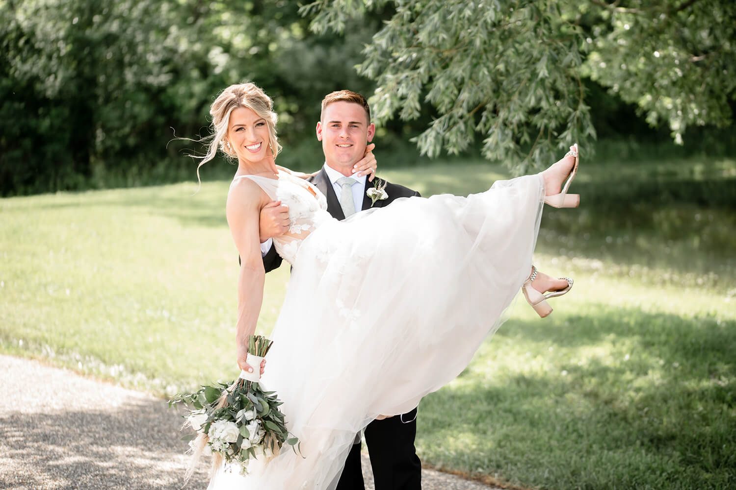 Wedding photo at The Sablewood — Brianna & Michael