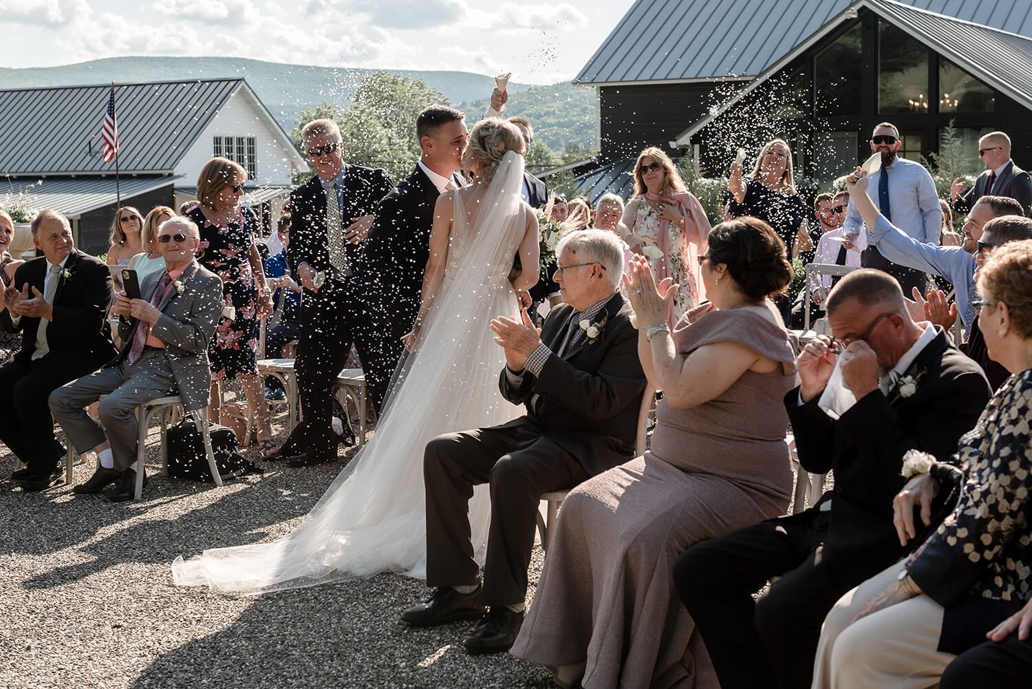 Wedding photo at The Sablewood — Brianna & Michael