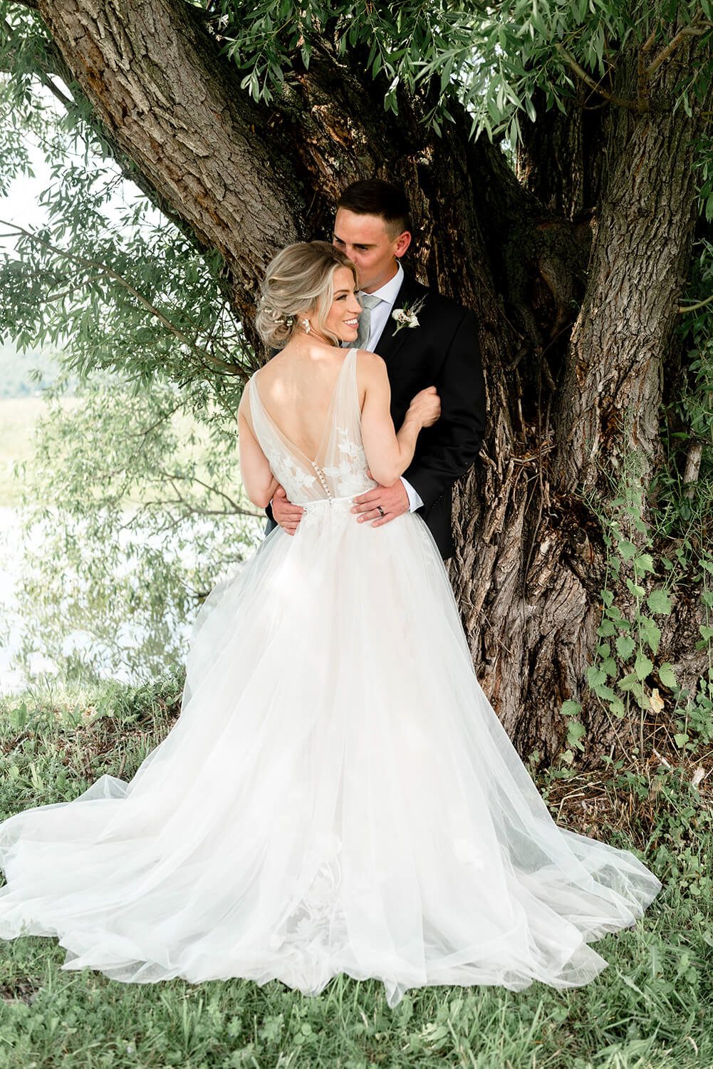 Wedding photo at The Sablewood — Brianna & Michael