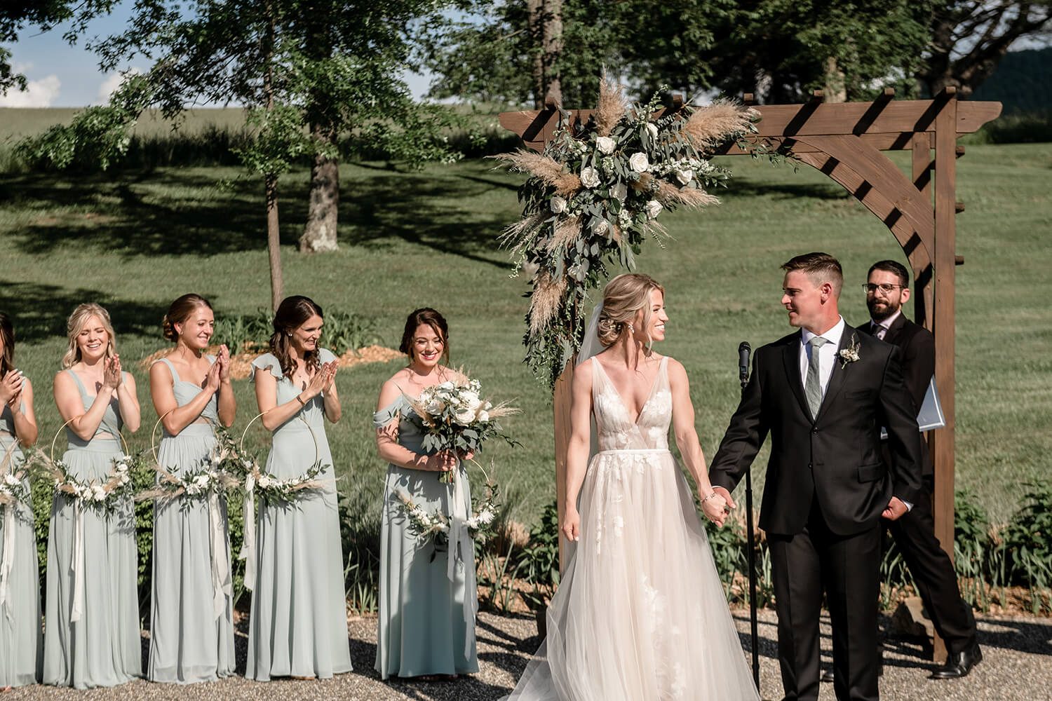 Wedding photo at The Sablewood — Brianna & Michael