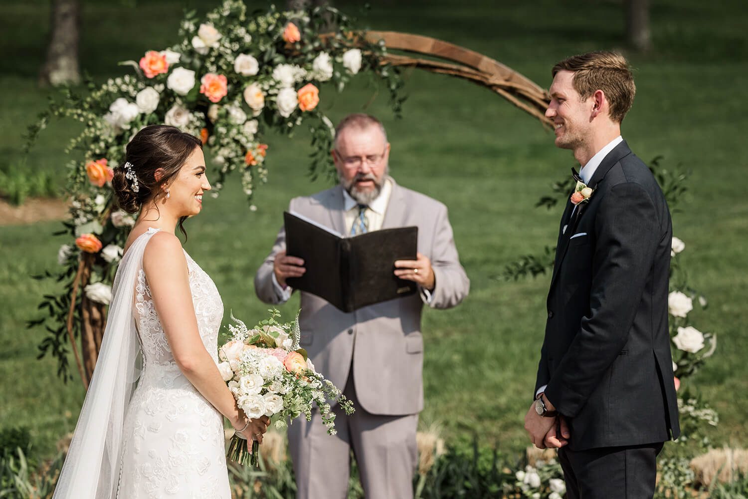 Wedding photo at The Sablewood — Allison & Dan