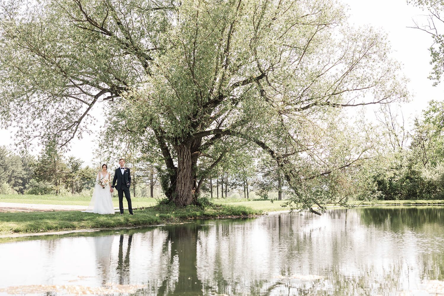 Wedding photo at The Sablewood — Allison & Dan