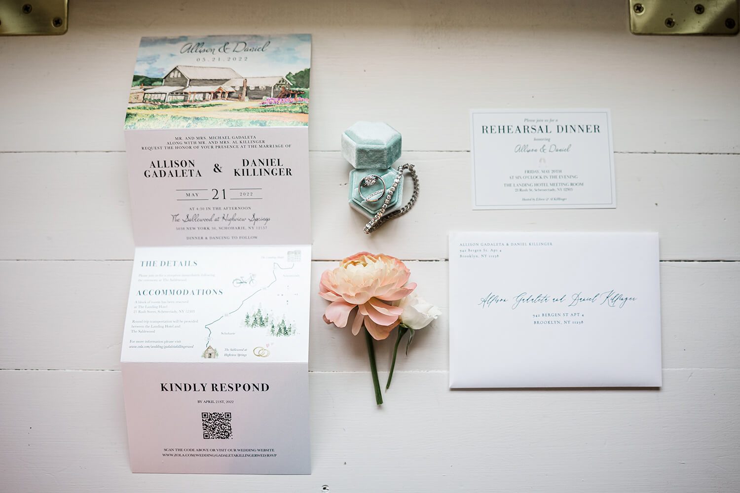 Wedding photo at The Sablewood — Allison & Dan
