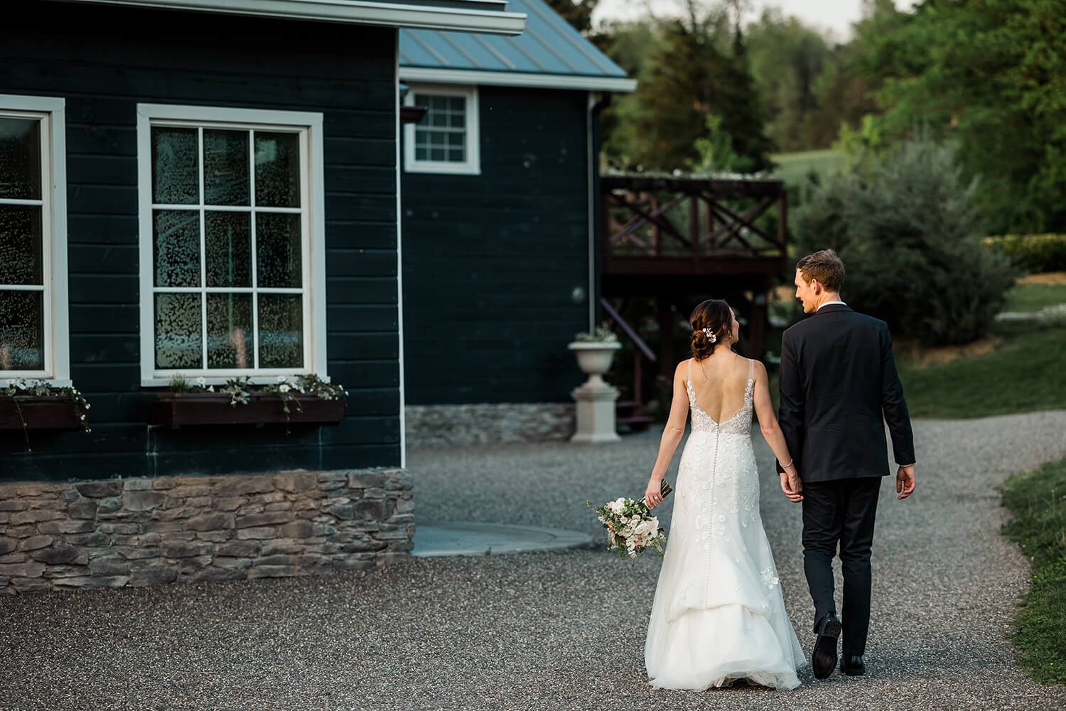Wedding photo at The Sablewood — Allison & Dan