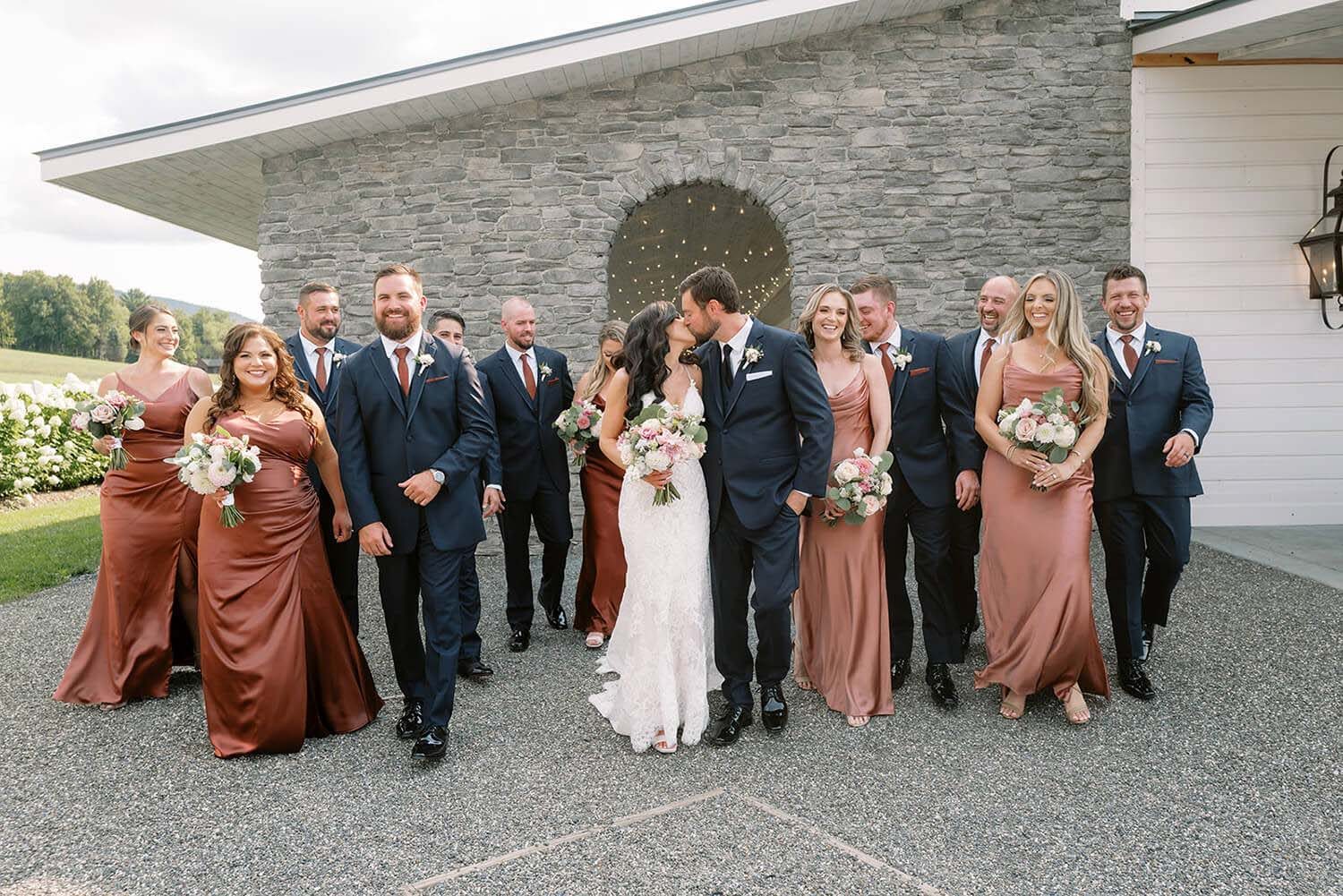 Wedding photo at The Sablewood — Michelle & Bill
