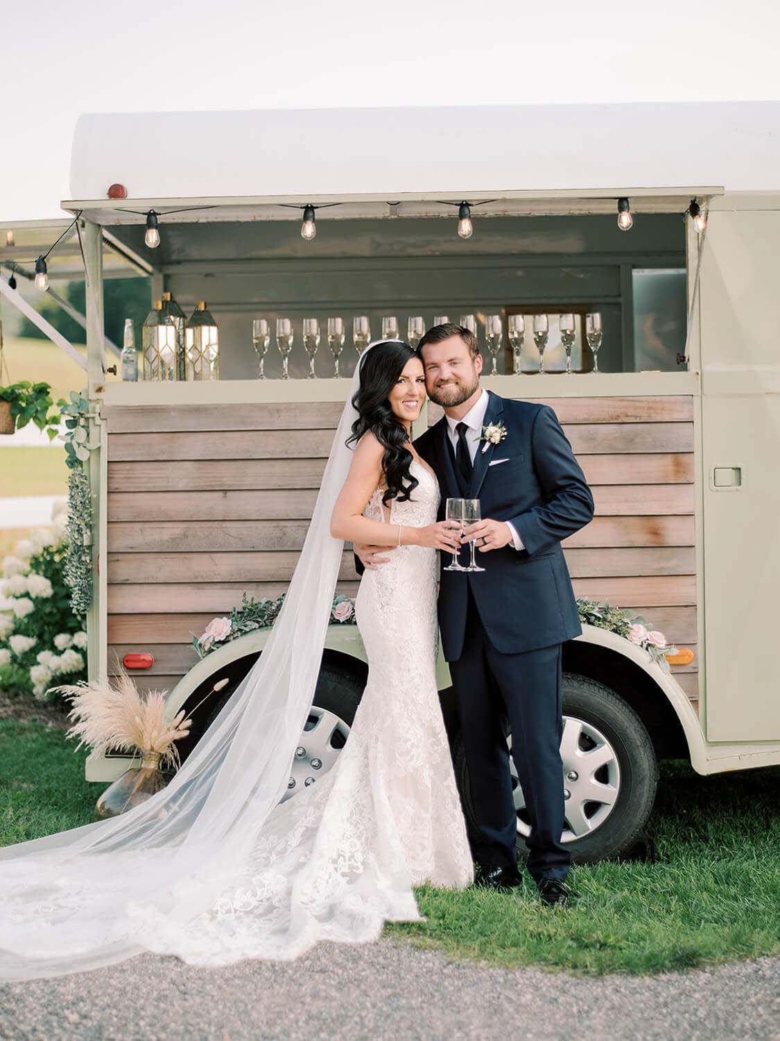 Wedding photo at The Sablewood — Michelle & Bill