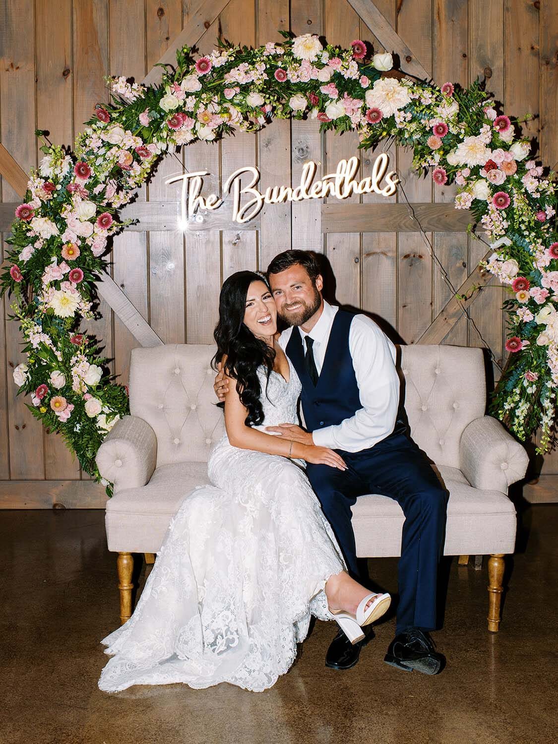 Wedding photo at The Sablewood — Michelle & Bill