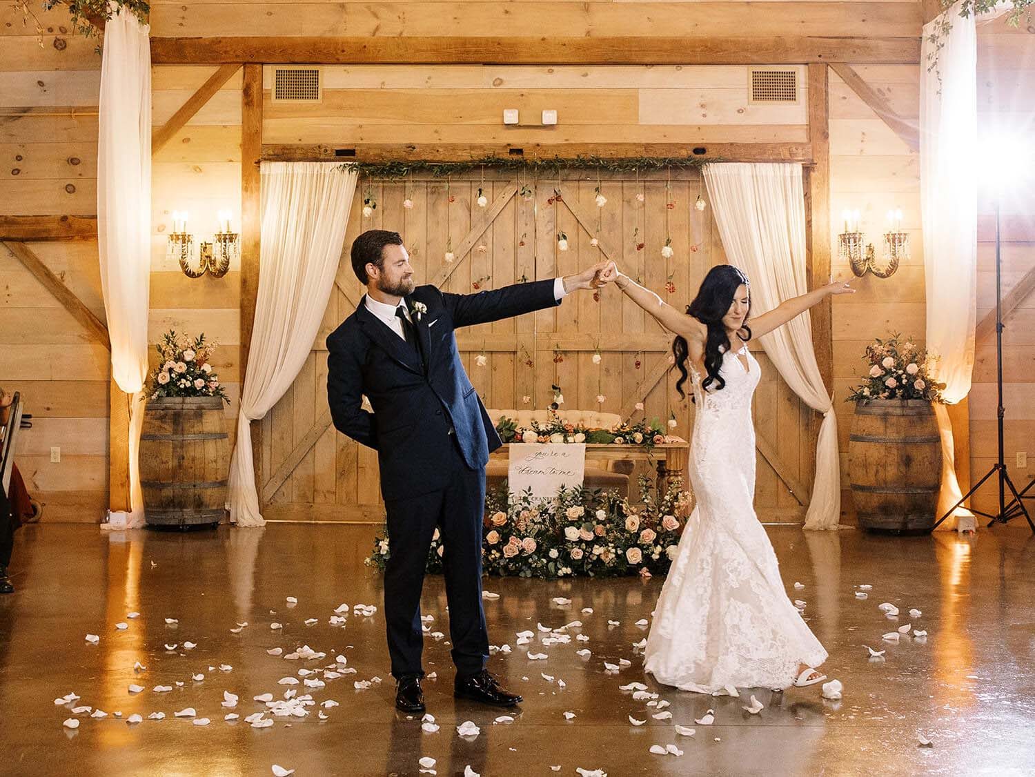 Wedding photo at The Sablewood — Michelle & Bill