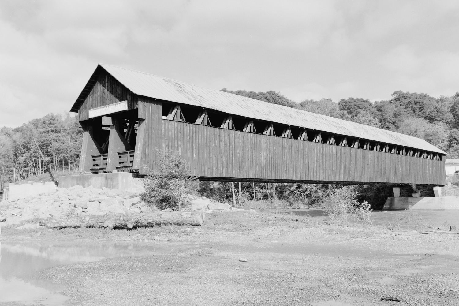 Old Blenheim Bridge, spanning Schoharie Creek, Schoharie County, NY